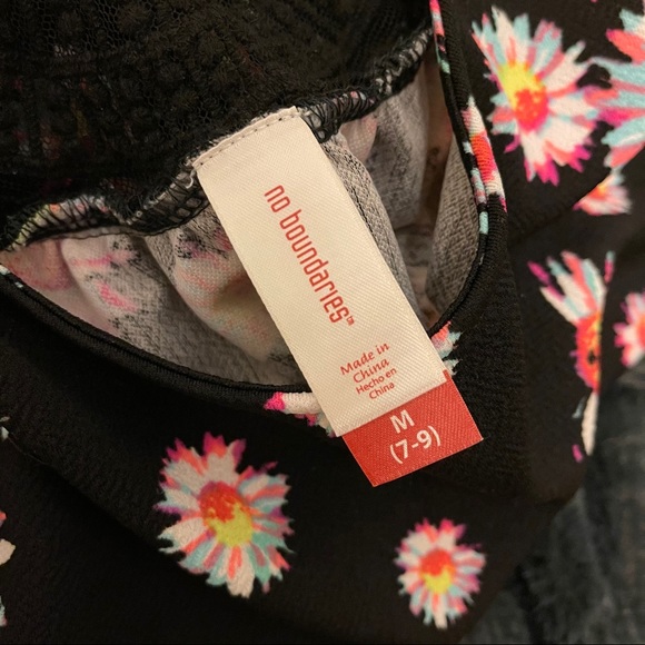 No Boundaries Floral Neon Dress - Picture 8 of 8